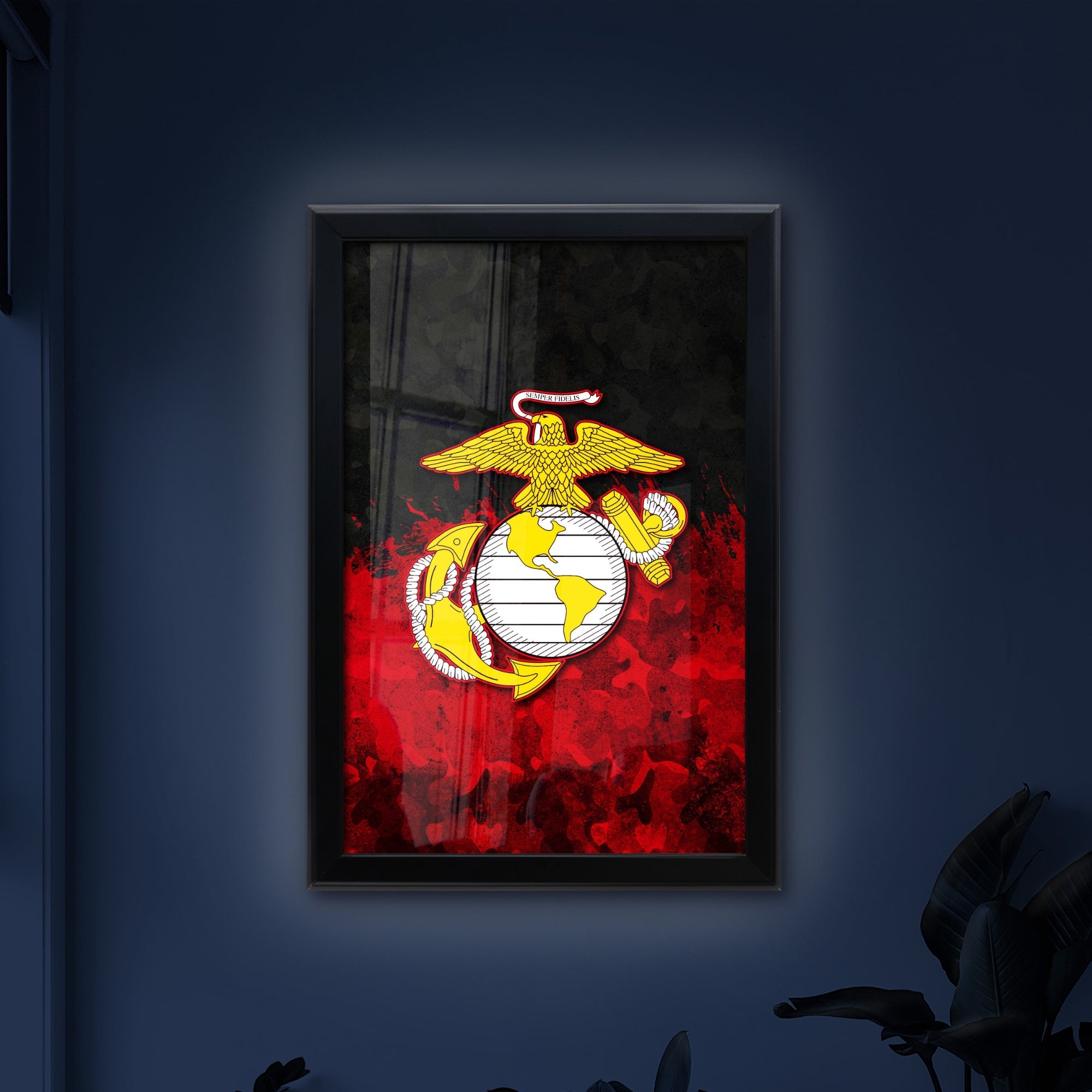 Marines EGA LED Snap Frame Lightbox