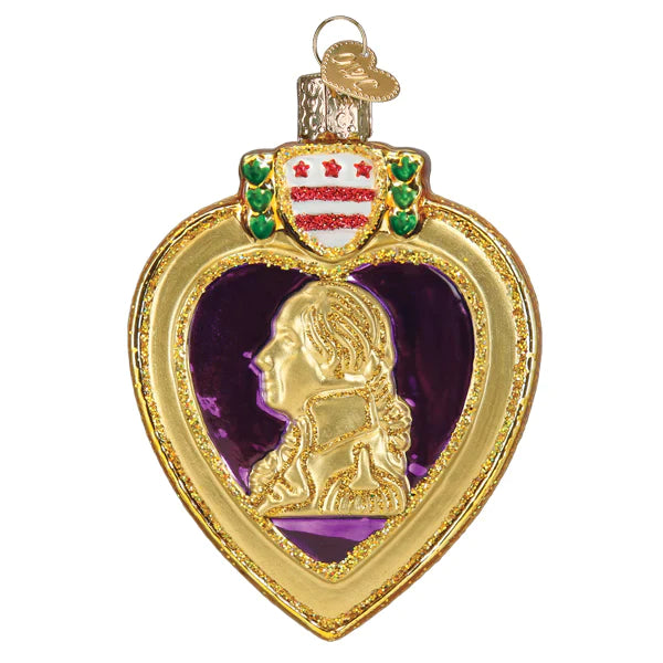 Purple Heart Ornament