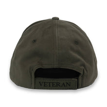 Load image into Gallery viewer, Veteran Marines Flag Hat (OD Green)