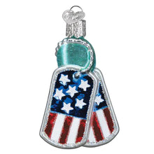 Load image into Gallery viewer, Military Dog Tags Ornament