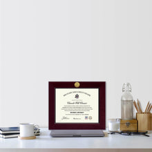 Load image into Gallery viewer, United States Marine Corps Century Gold Engraved Certificate Frame (Horizontal)