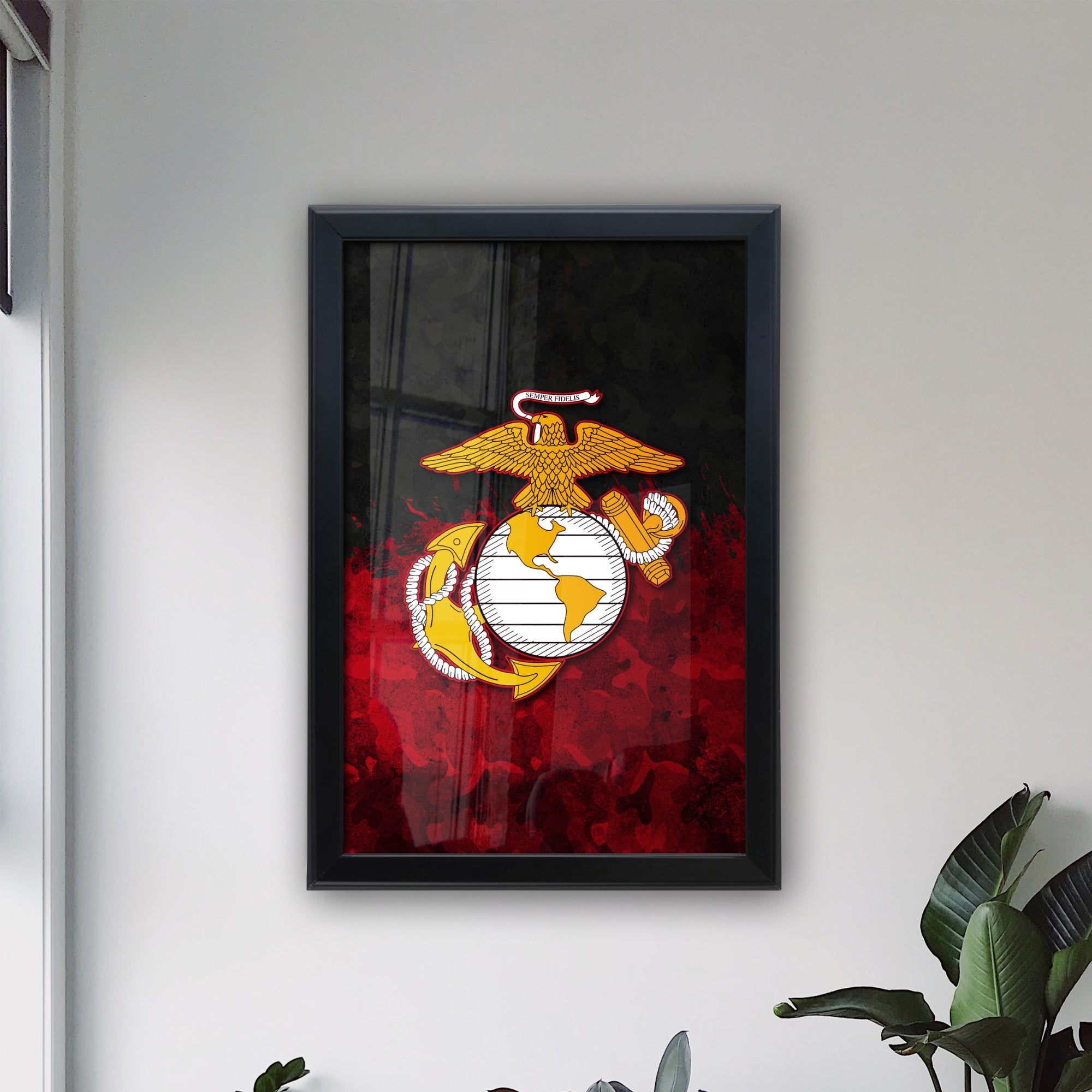 Marines EGA LED Snap Frame Lightbox