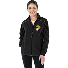 Load image into Gallery viewer, Marines EGA Ladies Pack-N-Go Full Zip Jacket