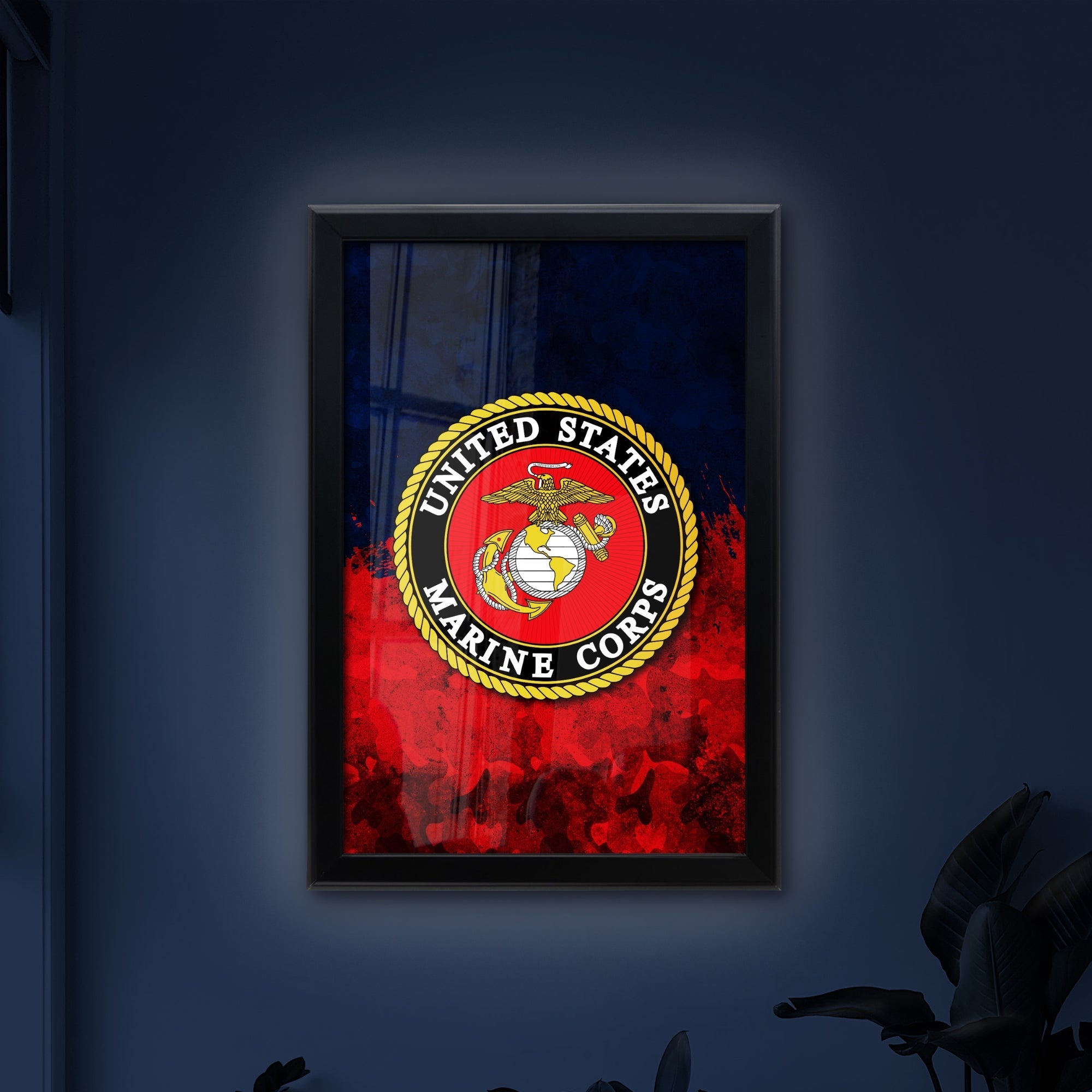 Marines EGA LED Snap Frame Lightbox