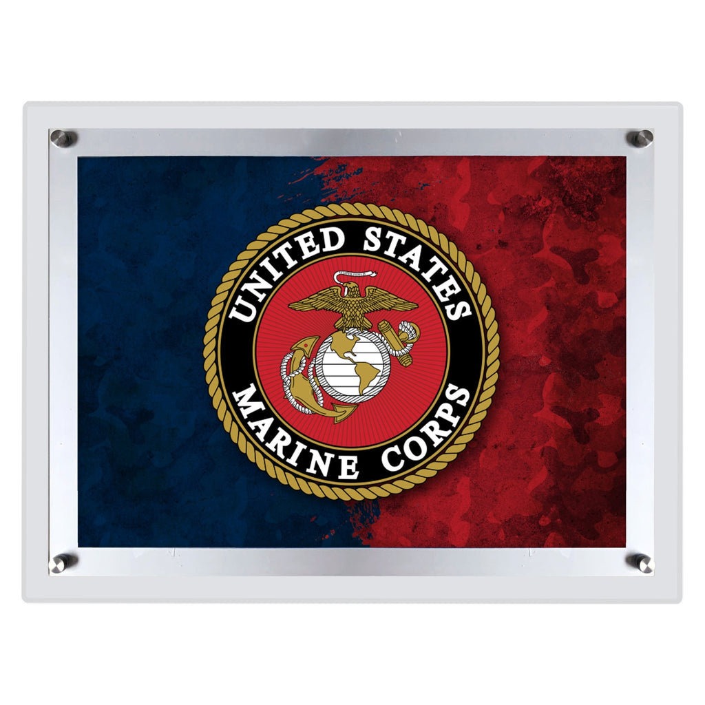 Marines EGA Backlit LED Sign