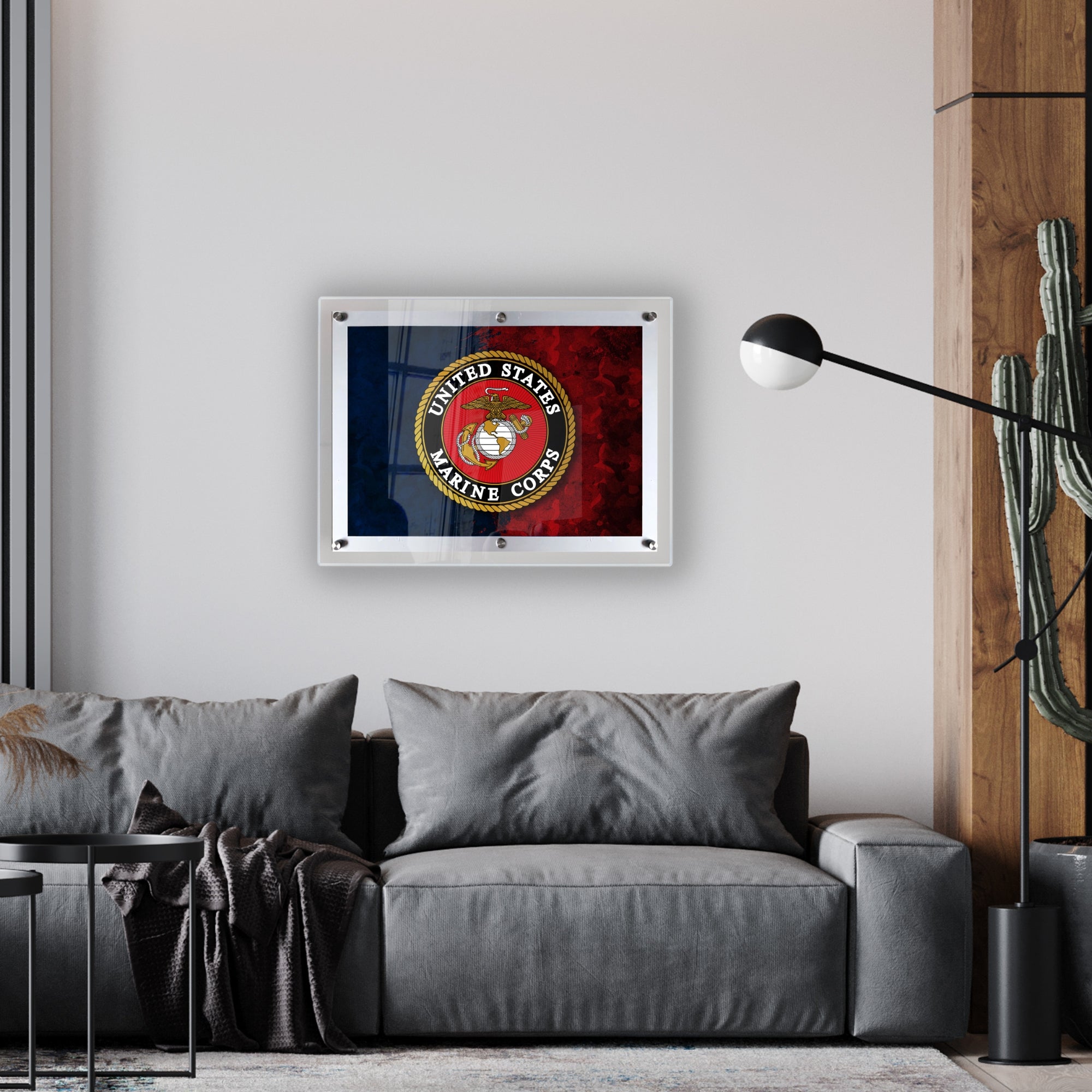 Marines EGA Backlit LED Sign*