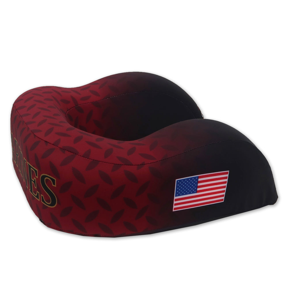 Marines Semper Fi Neck Pillow (red/black)