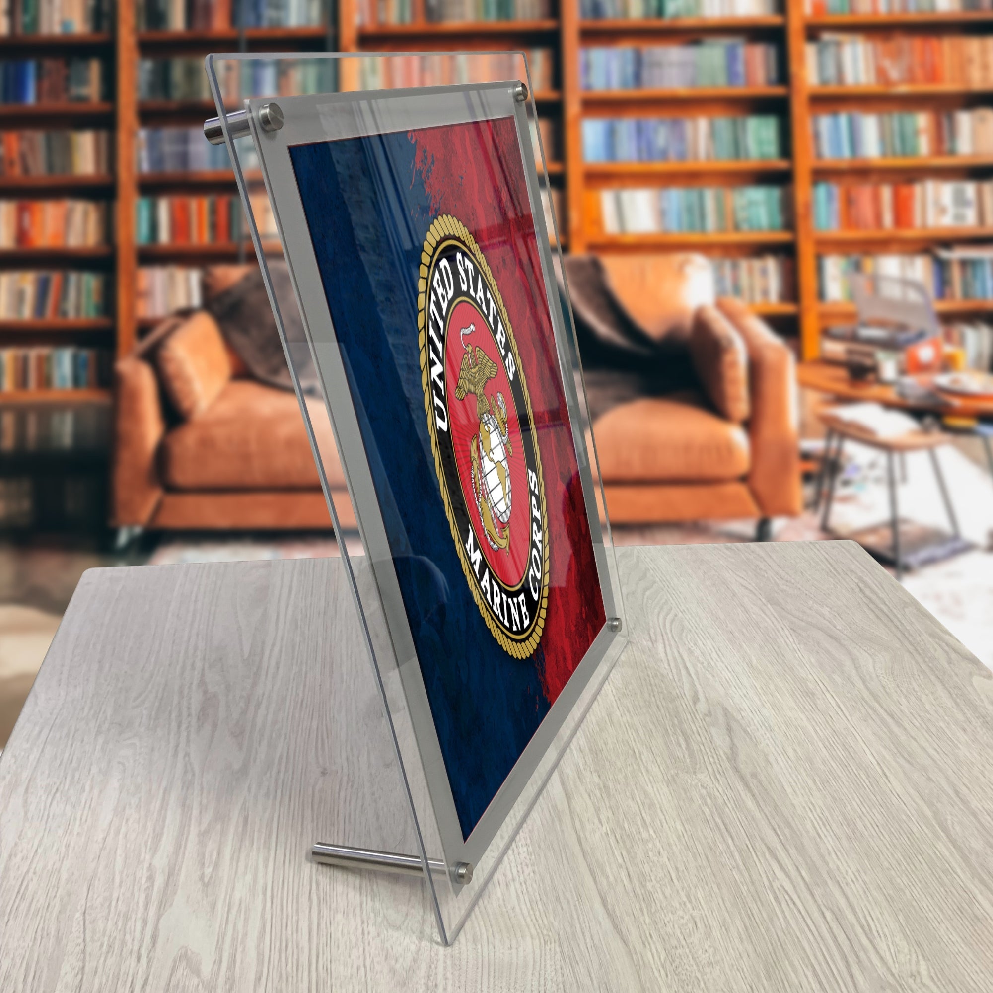 Marines EGA Backlit LED Sign