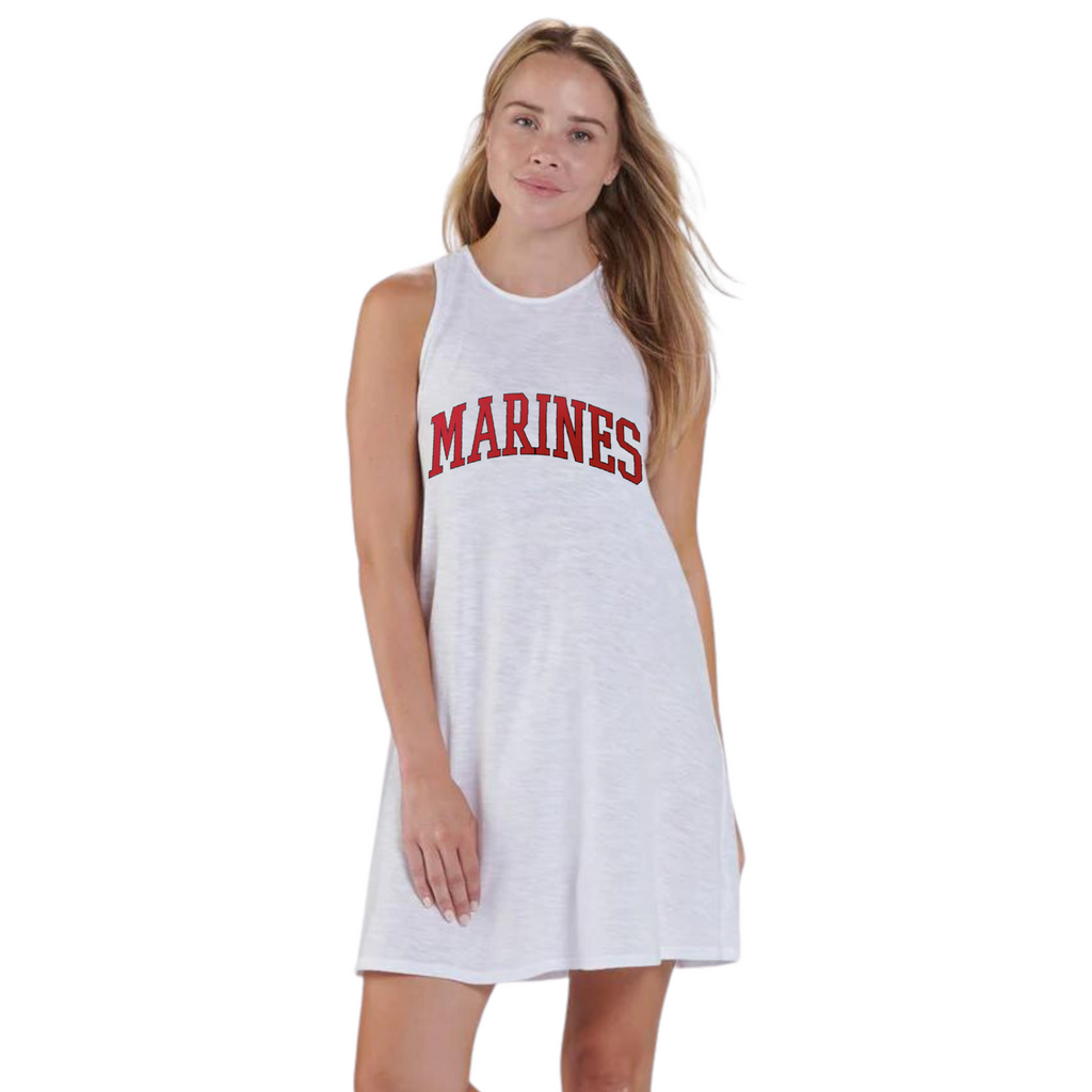 Marines Ladies Coastal Cover Up (White)