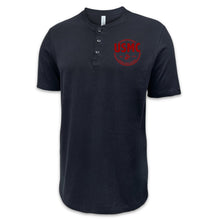 Load image into Gallery viewer, Marines Veteran Mens Henley T-Shirt