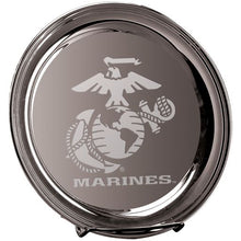 Load image into Gallery viewer, Marines EGA 12&quot; Silver Plated Commemorative Tray