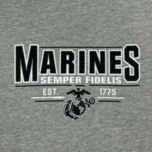 Load image into Gallery viewer, Marines Ladies Champion Semper Fi T-Shirt (Grey)