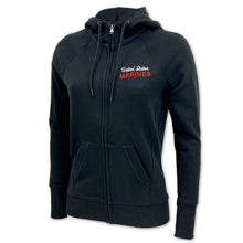 Load image into Gallery viewer, Marines Champion Ladies University Full Zip Fleece Hood (Black)