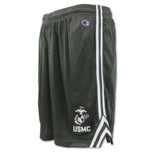 Load image into Gallery viewer, Marines Champion EGA Men&#39;s Athletic Shorts with Pockets (Granite)