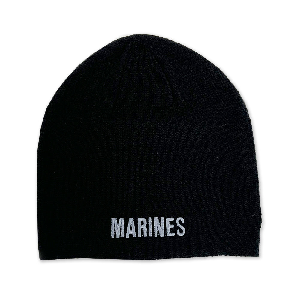 US Marines Scarf/Beanie Gift Pack (Black/Grey)