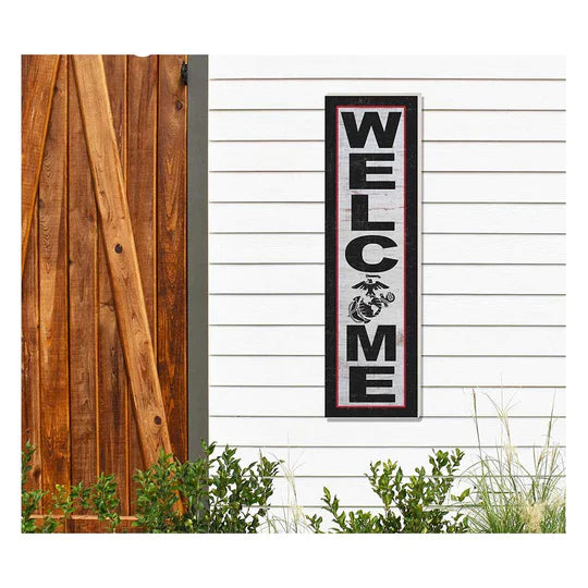 Indoor Outdoor Sign WELCOME Marines (10x35)