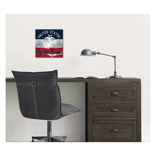 Marines EGA 10x10 Retro Multi Color Sign*