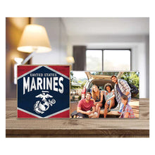 Load image into Gallery viewer, Marines Retro Diamond Floating Picture Frame*