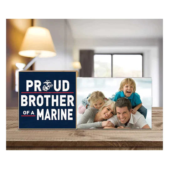 Marines Floating Picture Frame Military Proud Brother*