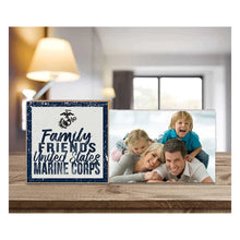 Load image into Gallery viewer, Marines Family Friends Floating Picture Frame*