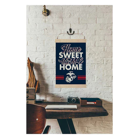 Marines Home Sweet Home Reversible Banner