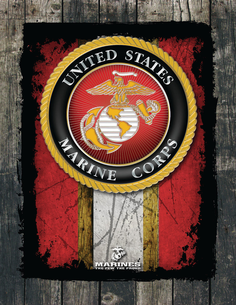 United States Marines Distressed Wall Art*
