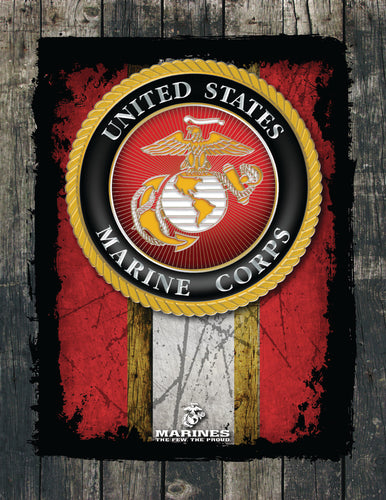 United States Marines Distressed Wall Art*