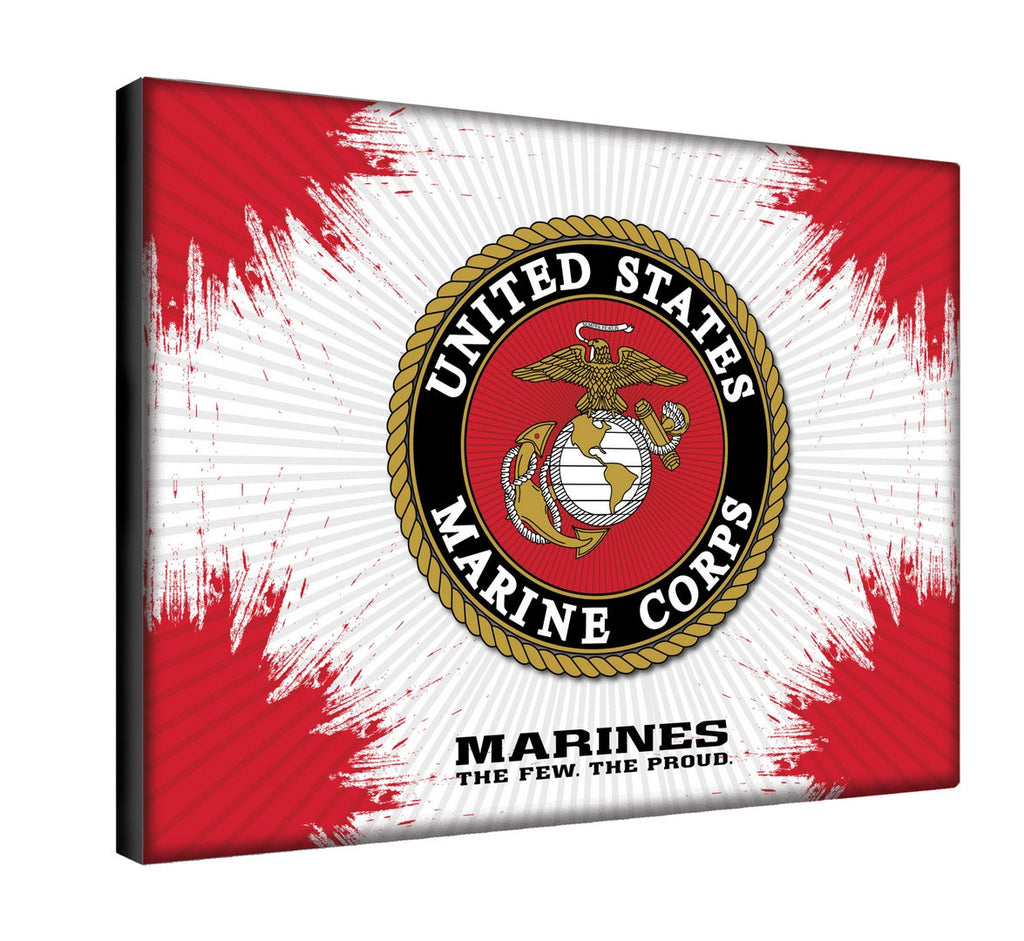 United States Marines Burst Wall Art