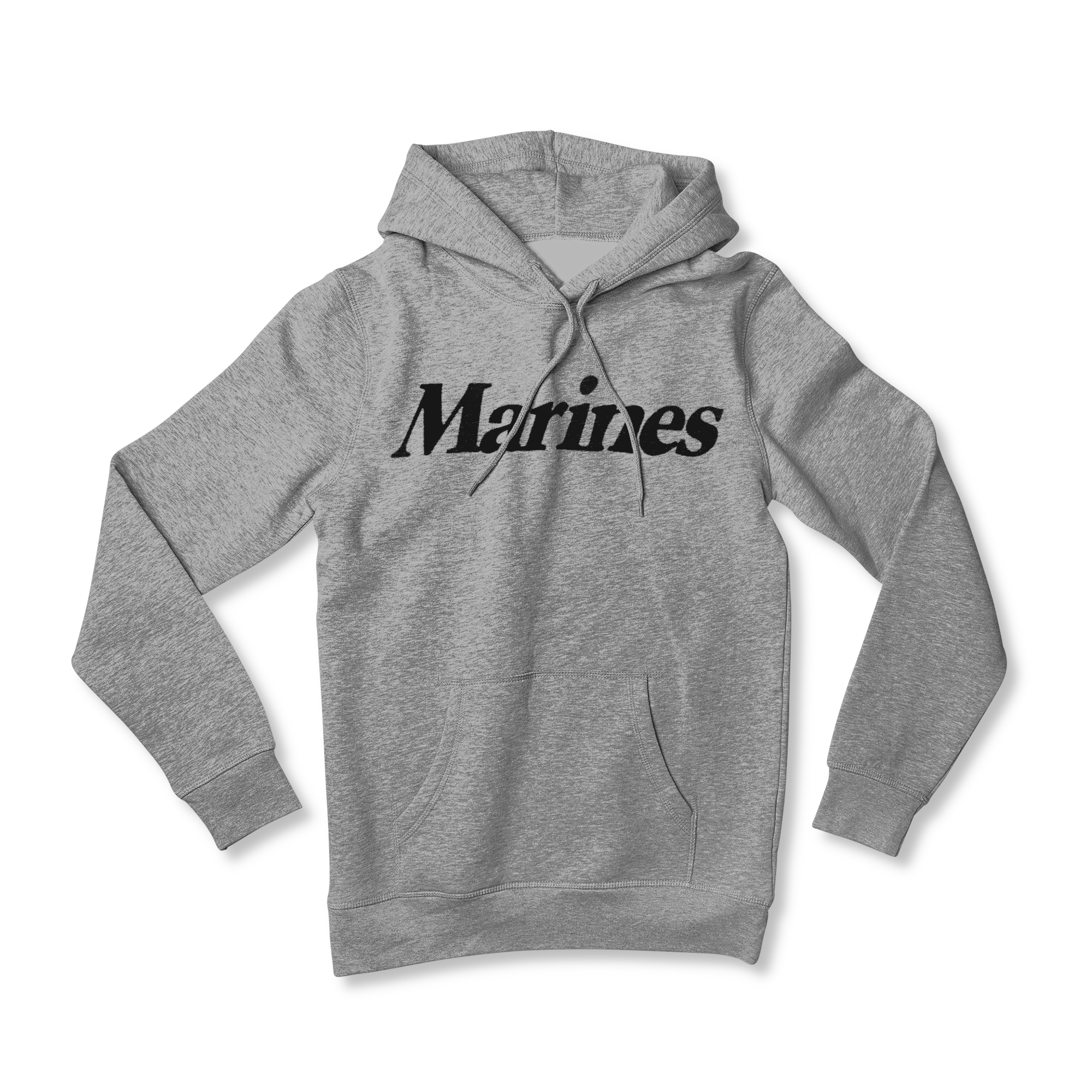 Marines Youth Logo Core Hood (Grey)