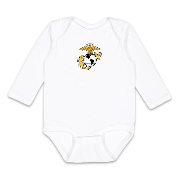 Marines EGA Infant Long Sleeve Bodysuit