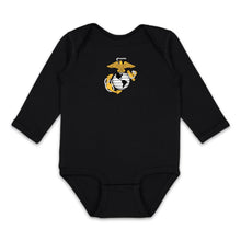 Load image into Gallery viewer, Marines EGA Infant Long Sleeve Bodysuit