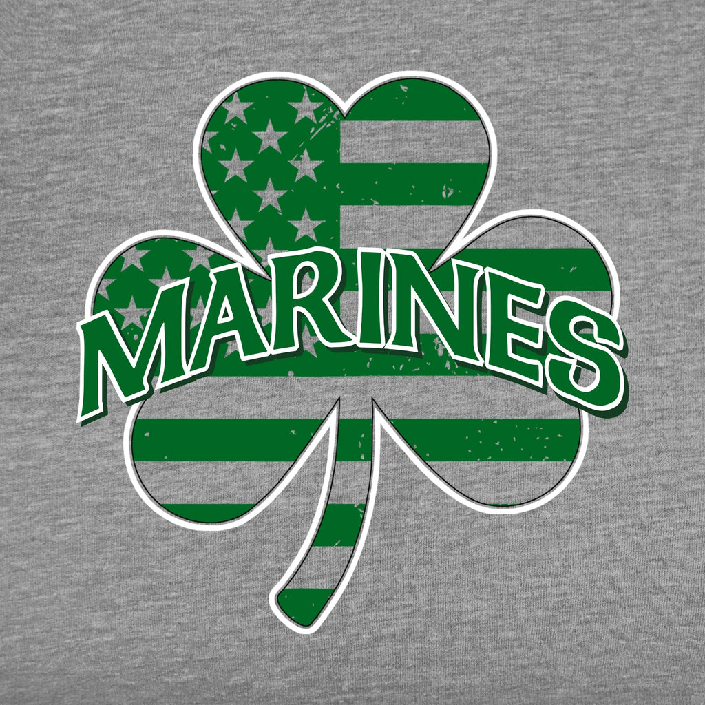 Marines Shamrock Long Sleeve T-Shirt