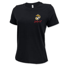 Load image into Gallery viewer, Marines Lady Vet Left Chest Logo T-Shirt
