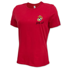 Load image into Gallery viewer, Marines Lady Vet Left Chest Logo T-Shirt