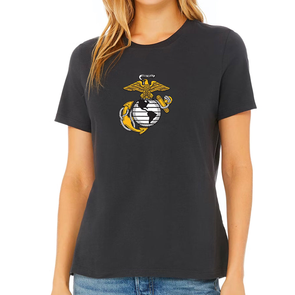 Marines Ladies EGA Logo T-Shirt