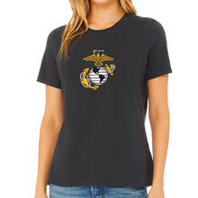 Load image into Gallery viewer, Marines Ladies EGA Logo T-Shirt