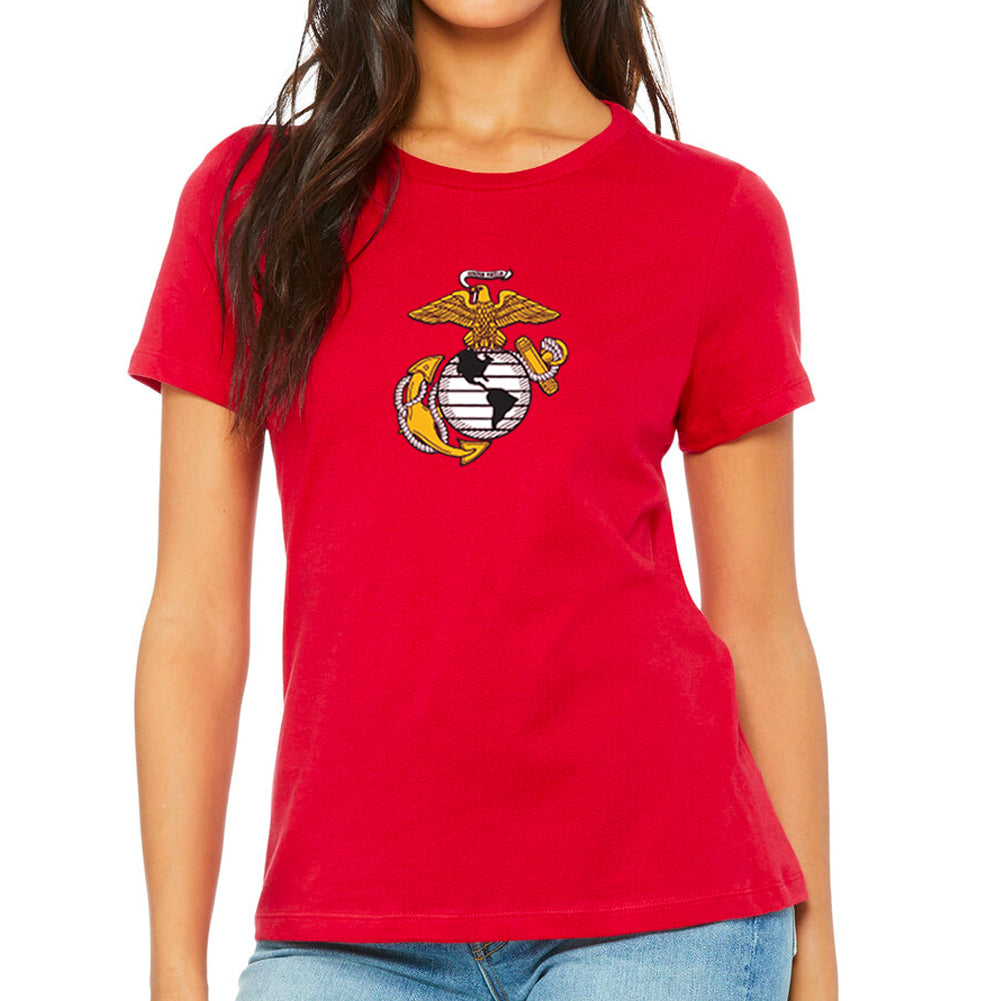 Marines Ladies EGA Logo T-Shirt