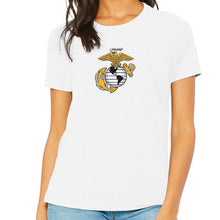 Load image into Gallery viewer, Marines Ladies EGA Logo T-Shirt