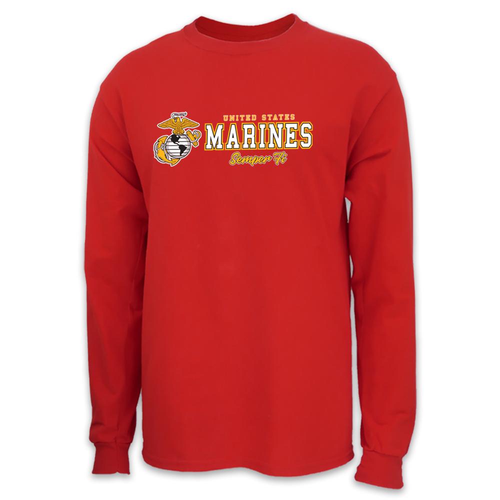 United States Marines Semper Fi Long Sleeve T-Shirt