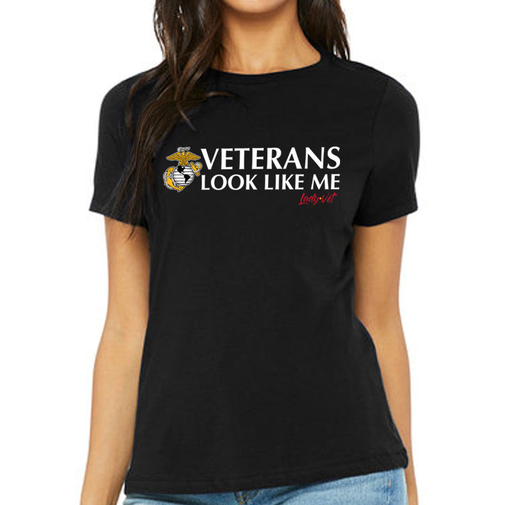 Marines Vet Looks Like Me T-Shirt