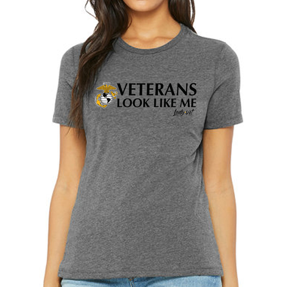 Marines Vet Looks Like Me T-Shirt