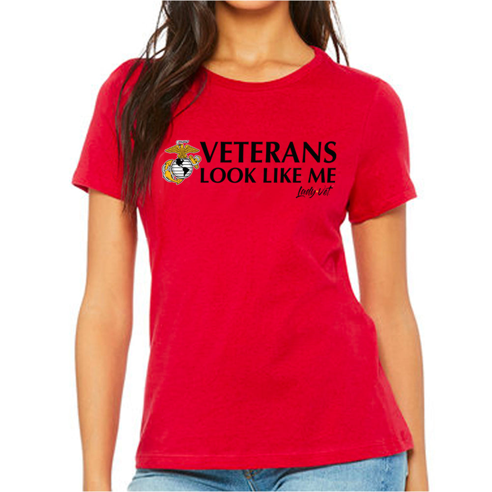 Marines Vet Looks Like Me T-Shirt