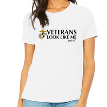 Load image into Gallery viewer, Marines Vet Looks Like Me T-Shirt