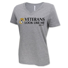 Load image into Gallery viewer, Marines Vet Looks Like Me V-Neck T-Shirt