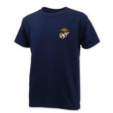 Load image into Gallery viewer, Marines Youth EGA Left Chest Logo T-Shirt