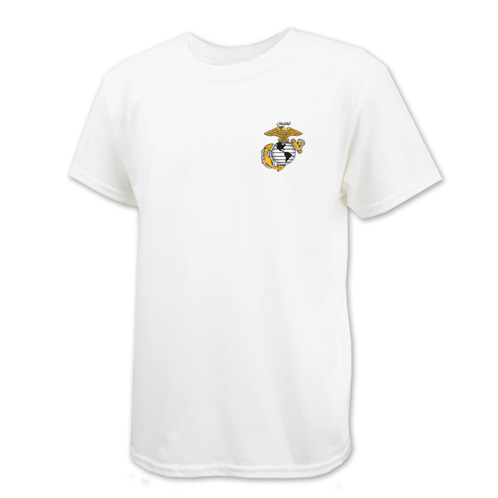 Marines Youth EGA Left Chest Logo T-Shirt
