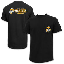 Load image into Gallery viewer, Marines Mens Pocket Duo T-Shirt