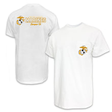 Load image into Gallery viewer, Marines Mens Pocket Duo T-Shirt