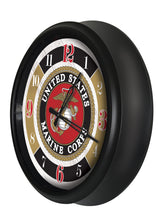 Load image into Gallery viewer, United States Marine Corps Indoor/Outdoor LED Wall Clock