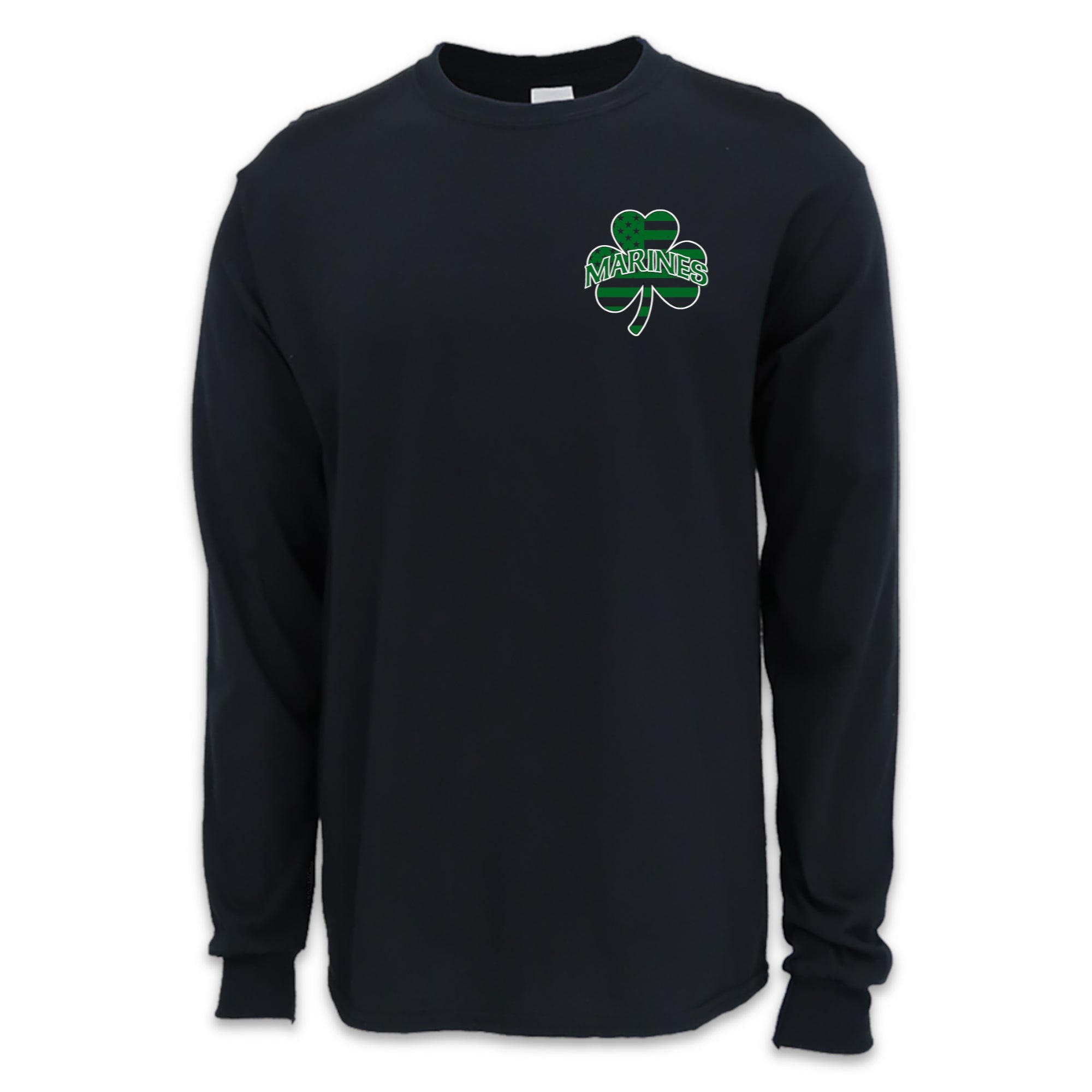 Marines Shamrock Long Sleeve T-Shirt